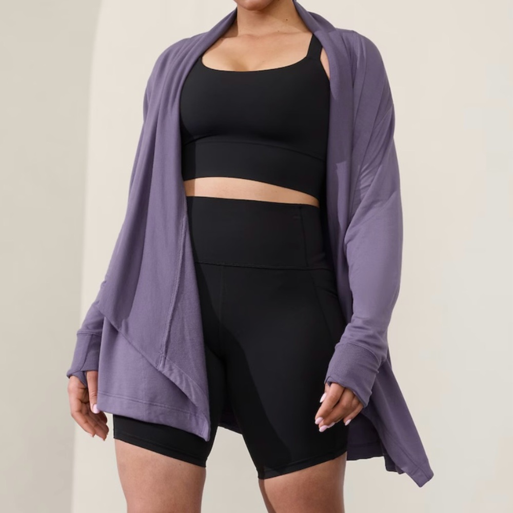 Athleta Amethyst Pranayama Restore Wrap XXS/XS